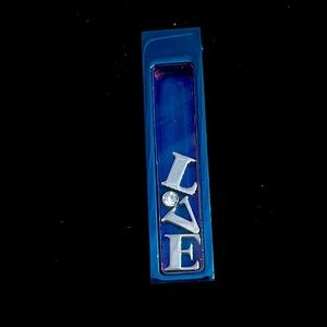 LOVE One-of-a-kind ! Moving Letters  Pendant NEW